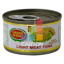 GREEN FARM LIGHT MEAT TUNA - 12*90GM